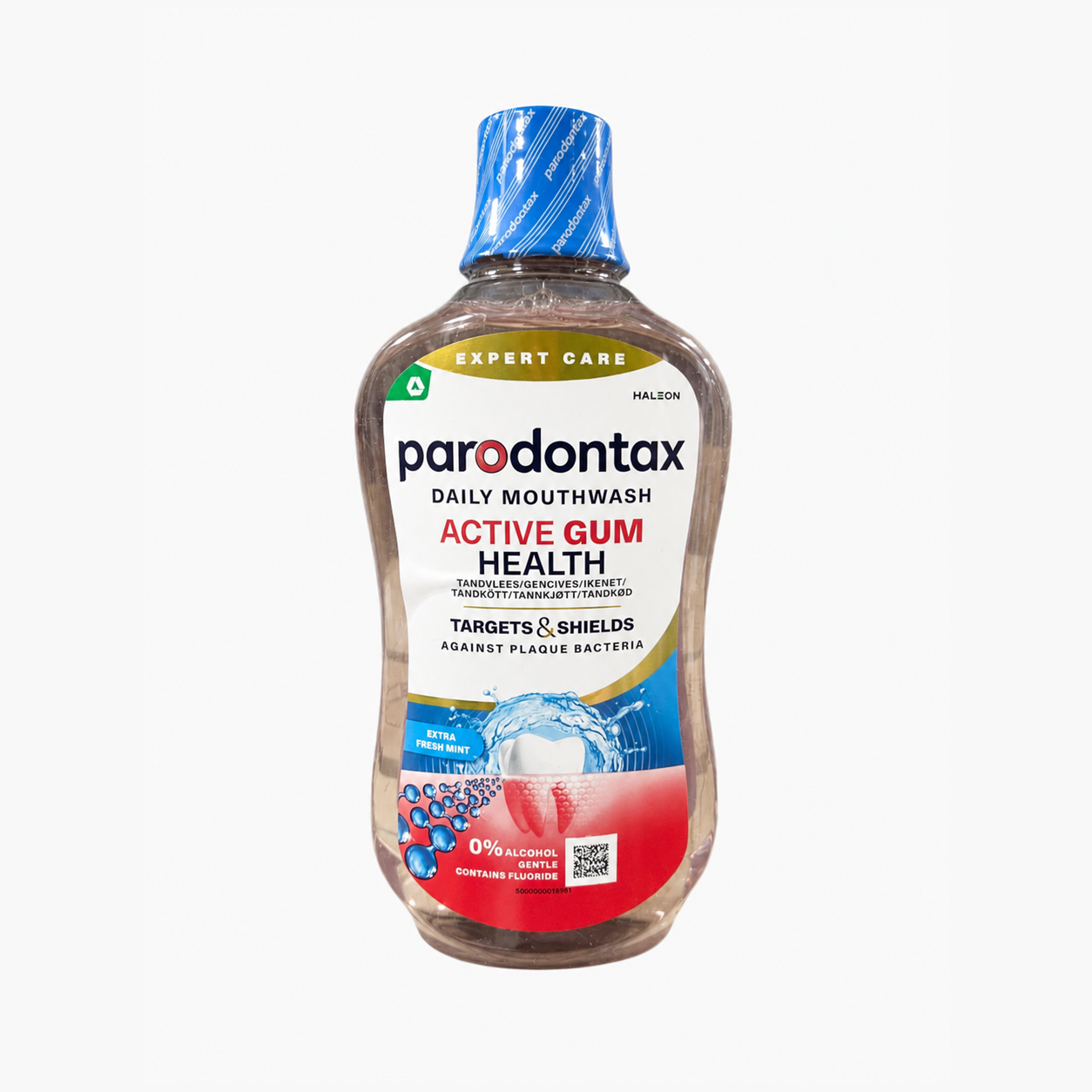 3094904242144 - F PARODONTAX Mouthwash 500 ml ACTIVE GUM HEALTH - Image 1